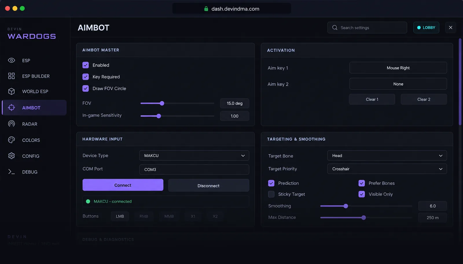 DEVIN DMA product preview